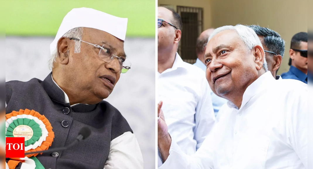 <div>'BJP has mentally retired Nitish': Kharge says NDA's internal conflict out in open; targets PM Modi</div>
