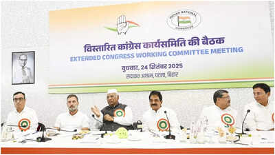 Bihar SIR, PM Modi's 'huglomacy', Gaza: CWC resolution adopted at Patna meet - details