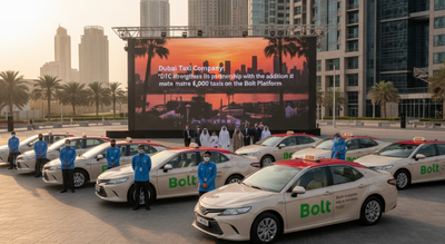 Dubai just super-sized its taxi game: Nearly 10,000 cabs now a tap away