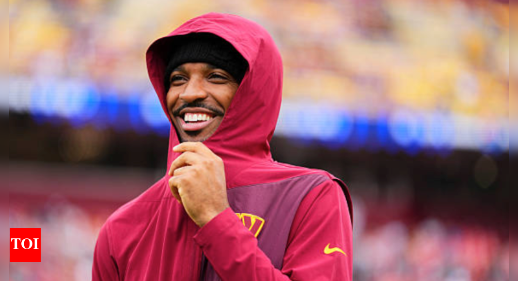 Commanders QB Jayden Daniels back in limited practice, WR Terry McLaurin remains out
