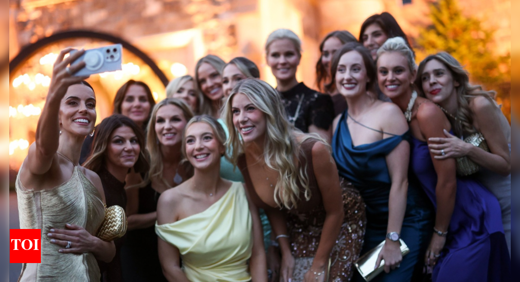 Inside Ryder Cup gala where WAGs stole the spotlight as Collin Morikawa and Scottie Scheffler joined red carpet dinner
