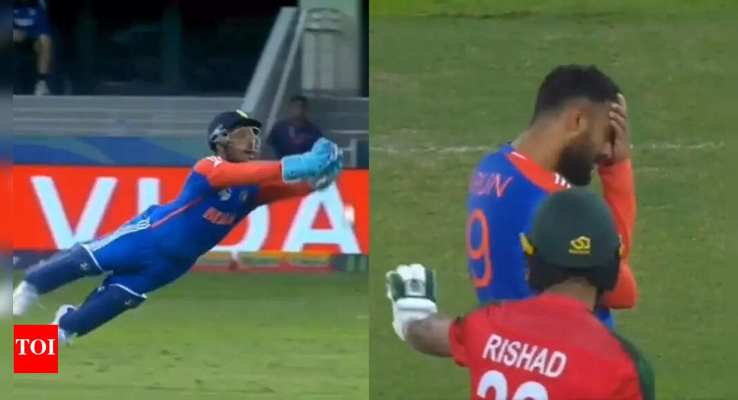 Tough day! Samson drops catch during IND vs BAN match - Watch