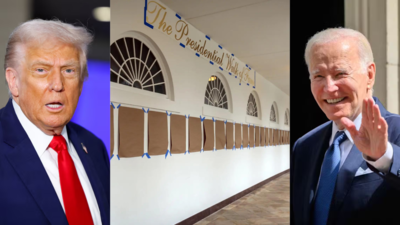 'Portrait missing': Donald Trump replaces Joe Biden's photo with autopen at 'Presidential Walk of Fame'- Watch