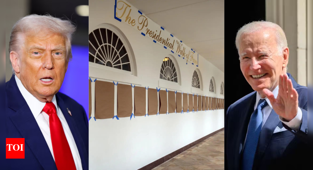 'Portrait missing': Donald Trump replaces Joe Biden's photo with autopen at 'Presidential Walk of Fame'- Watch