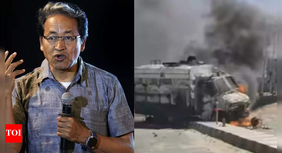 'Situation can turn explosive in Ladakh': Sonam Wangchuk's 2024 warning; 4 dead, 80 injured in 2025