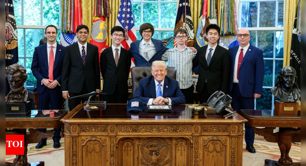 Who is Agastya Goel? The Indian-origin winner of physics US olympiad seen with Trump