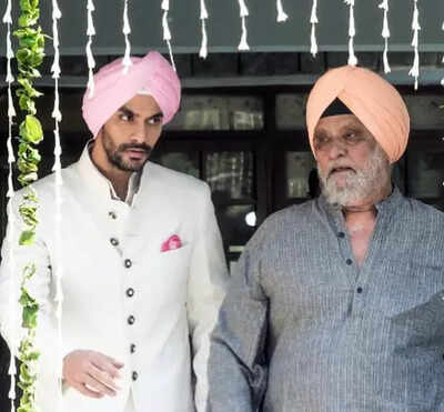 Angad Bedi remembers father Bishan Singh Bedi on Birth Anniversary, Shares throwback cricket moments and personal memories