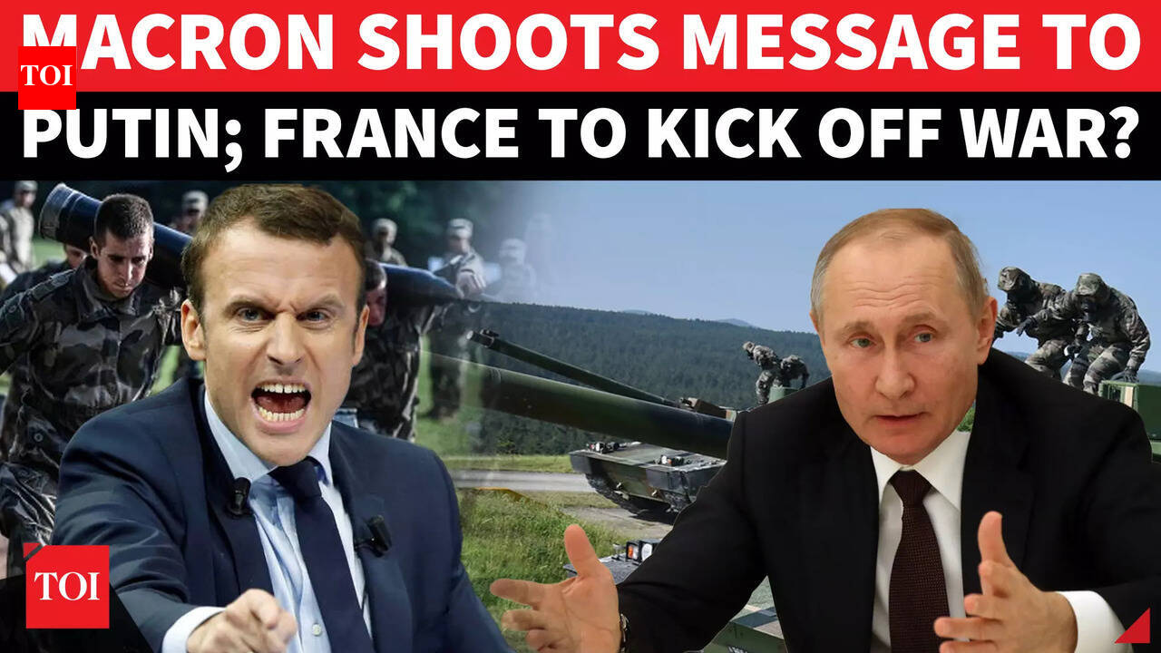 Macron Sends Message To Putin; ‘NATO Military Must Storm…’ | Watch
