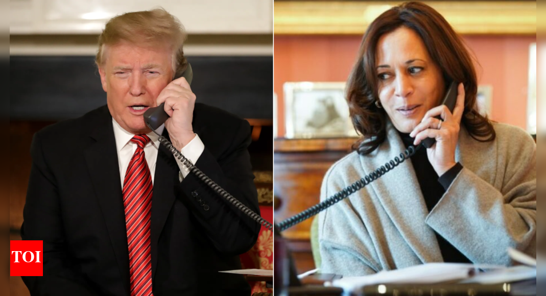 <div>'You've done a great job': Trump charmed Harris during call after assassination attempt, former VP writes in her new book</div>