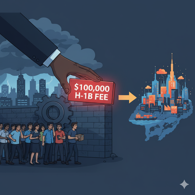 "Simplemente no podemos continuar": Silicon Valley se prepara para el aumento de tarifas H-1B de Trump; empresas consideran trasladar empleos al extranjero