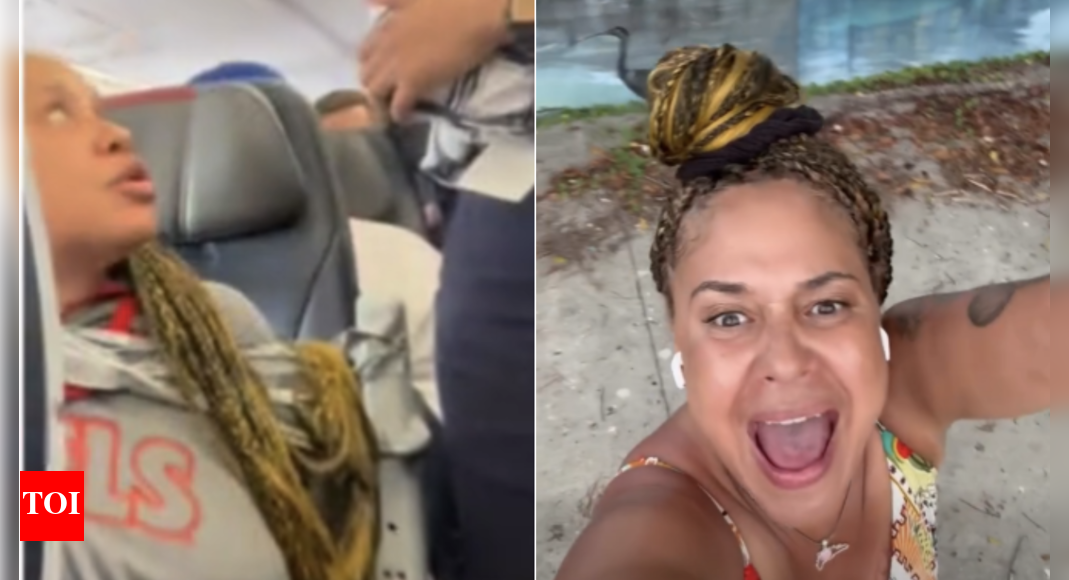Duct-taped to her seat: American Airlines passenger receives unique treatment after alleged attack crew