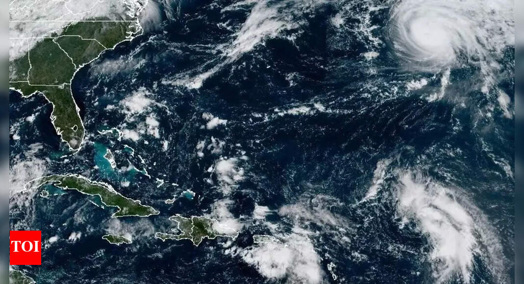 What is the Fujiwhara Effect: Understanding how Atlantic storms Humberto and 94L could threaten the US East Coast