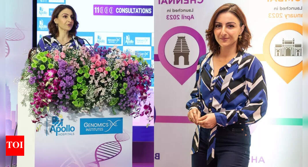 'Health is more than just the absence of disease,' says Soha Ali Khan