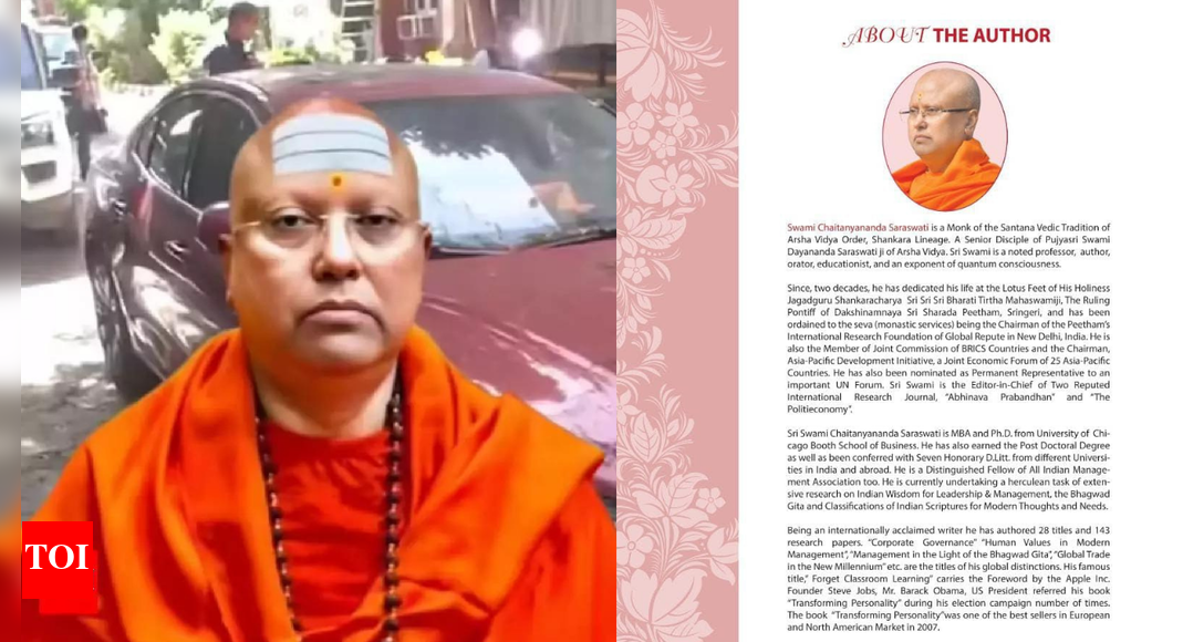 Swami Chaitanyananda: Steve Jobs 'wrote' his foreword; Obama 'praised' his book — now molestation charges haunt him