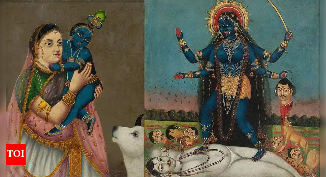 Exhibition on early Bengal oil paintings and Kalighat pats opens at Alipore Museum