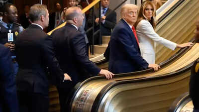 " Mecanismo de seguridad": la ONU descarta el sabotaje detrás de la parada abrupta de la escalera mecánica de Trump, dice que fue una característica