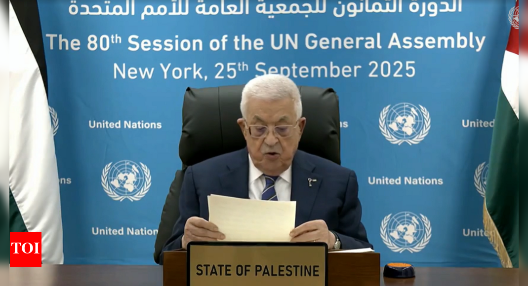UNGA: Palestinian prez addresses UN via video after US blocks visa