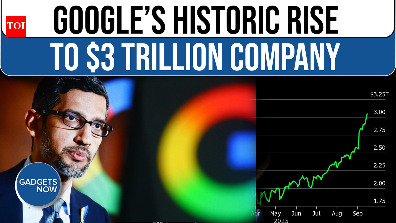 Google hits $3 trillion: How Alphabet became the fastest to reach the ...