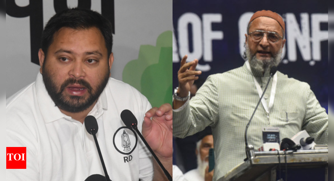 <div>Yatra politics in Bihar: Why Tejashwi Yadav may be reluctant to join hands with Owaisi's AIMIM</div>