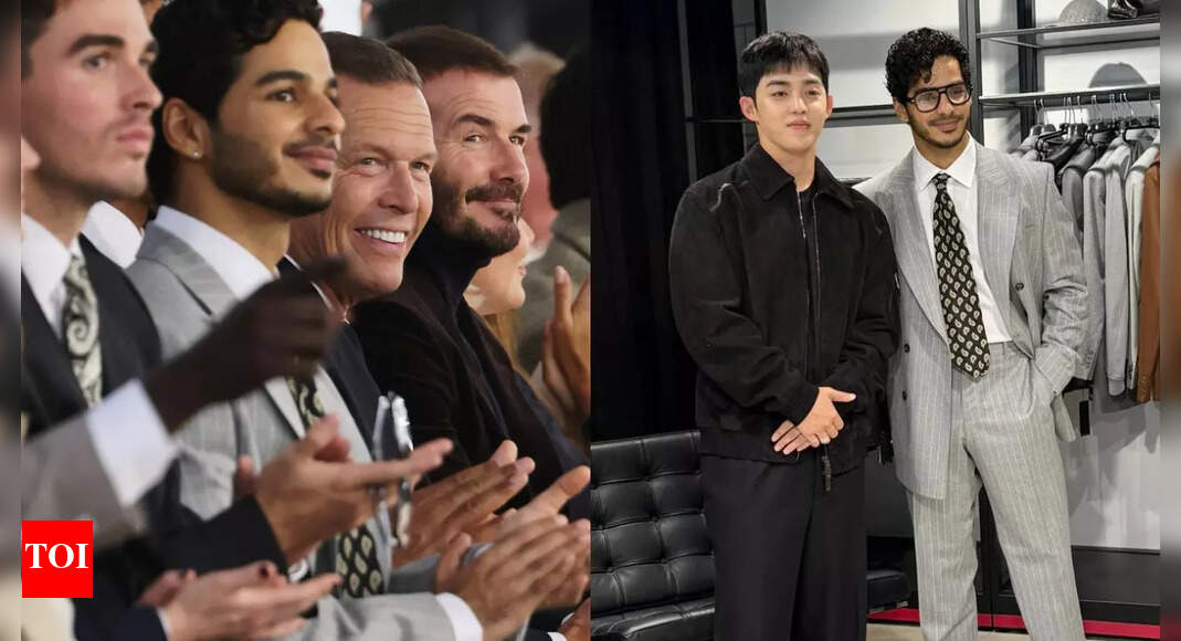 Ishaan Khatter, David Beckham and S.COUPS together? Milan Fashion Week just broke the internet