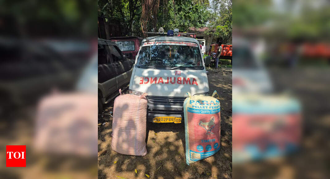 Ambulance or drug courier? 43 Kg poppy pods seized as smuggling bid foiled in Hazaribag