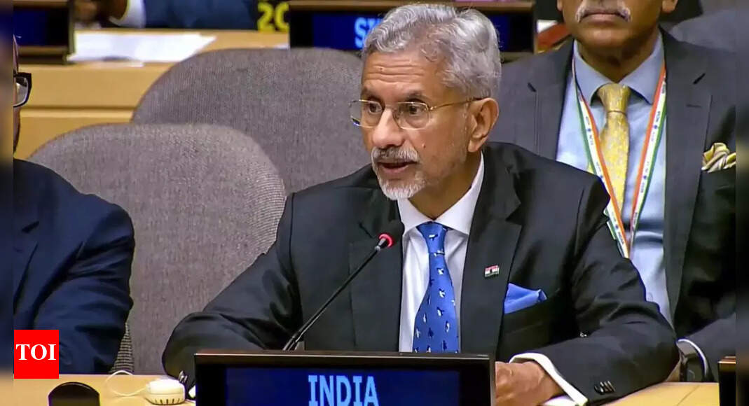 <div>'Double standards evident': EAM Jaishankar takes a shot at US over Russian oil; sends big message on terror</div>
