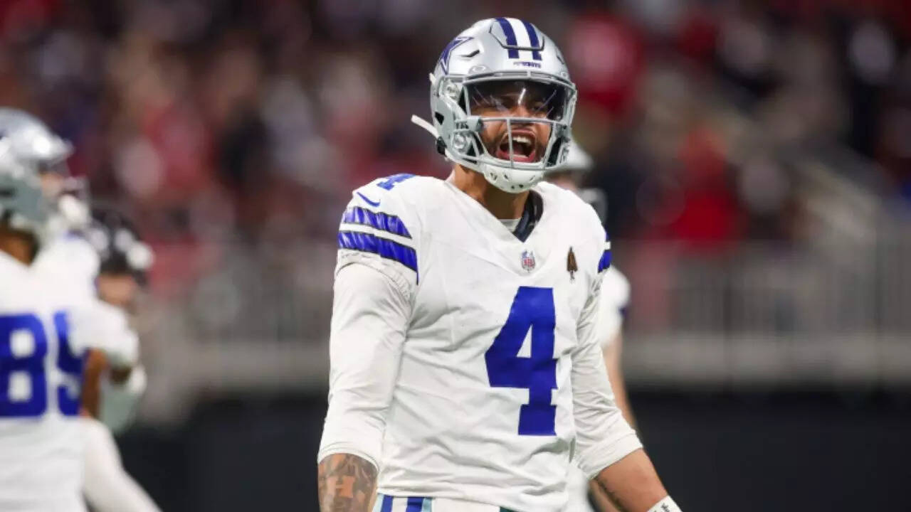 "He can't bring me down": Dak Prescott responds after Micah Parsons warns  it will be 'painful' to sack him in reunion game | NFL News - The Times of  India