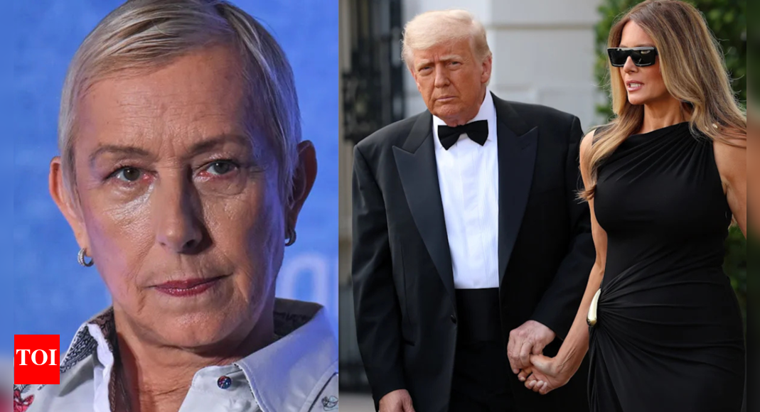 “She despises him”: Martina Navratilova fuels controversy with comment on Melania Trump’s viral expression toward Donald Trump