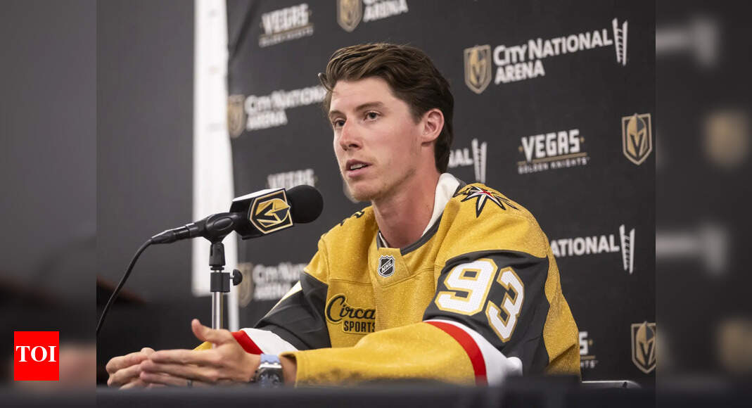 Mitch Marner debuts for the Vegas Golden Knights against the Utah Mammoth in a preseason clash