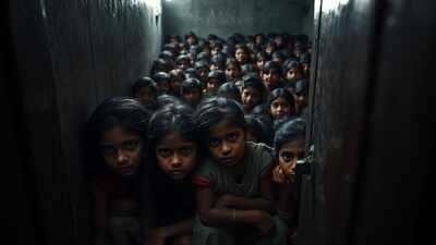 40 minor girls found locked in toilet of illegal madrassa in UP