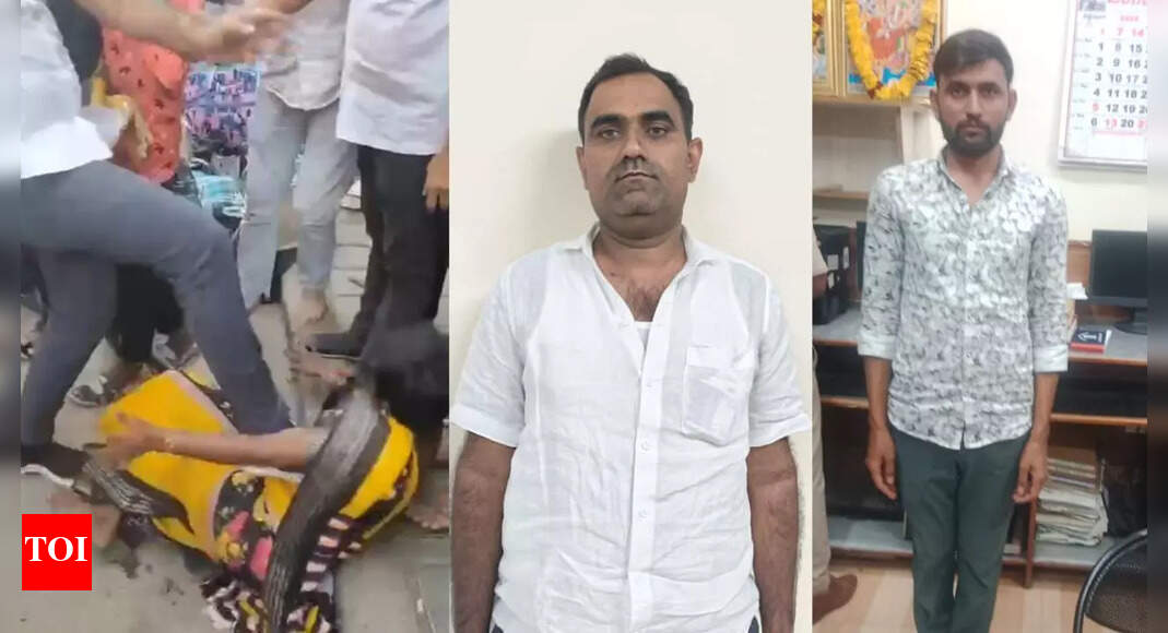 Bengaluru: Woman slapped, kicked, dragged on floor 'for stealing sari'; 2 arrested