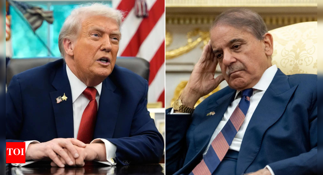 <div>'Maybe somewhere in Oval Office': Did Trump keep Pakistan PM, army chief waiting - watch what he said</div>