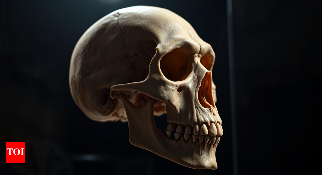 Million-year-old skull could change human evolution timeline - Times of ...