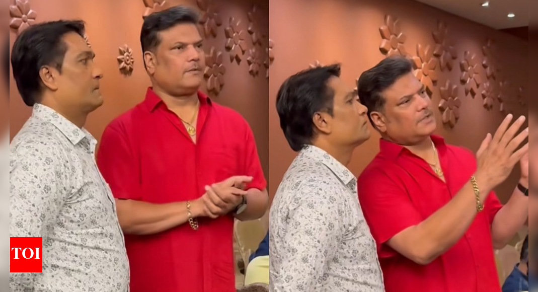 CID stars Aditya Srivastava and Dayanand Shetty reunite, fans relive memories of Abhijeet and Daya
