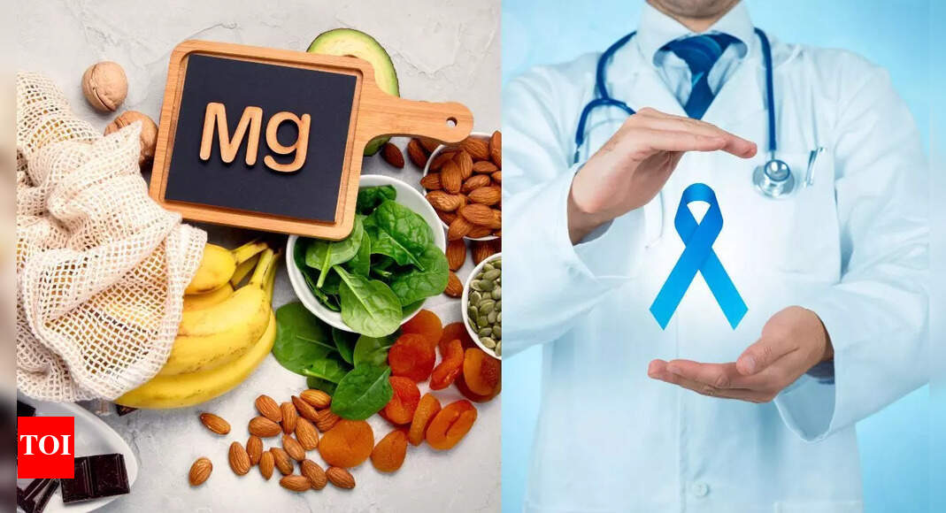 Magnesium supplementation boosts gut bacteria and Vitamin D to reduce colorectal cancer risk; new study reveals | – The Times of India