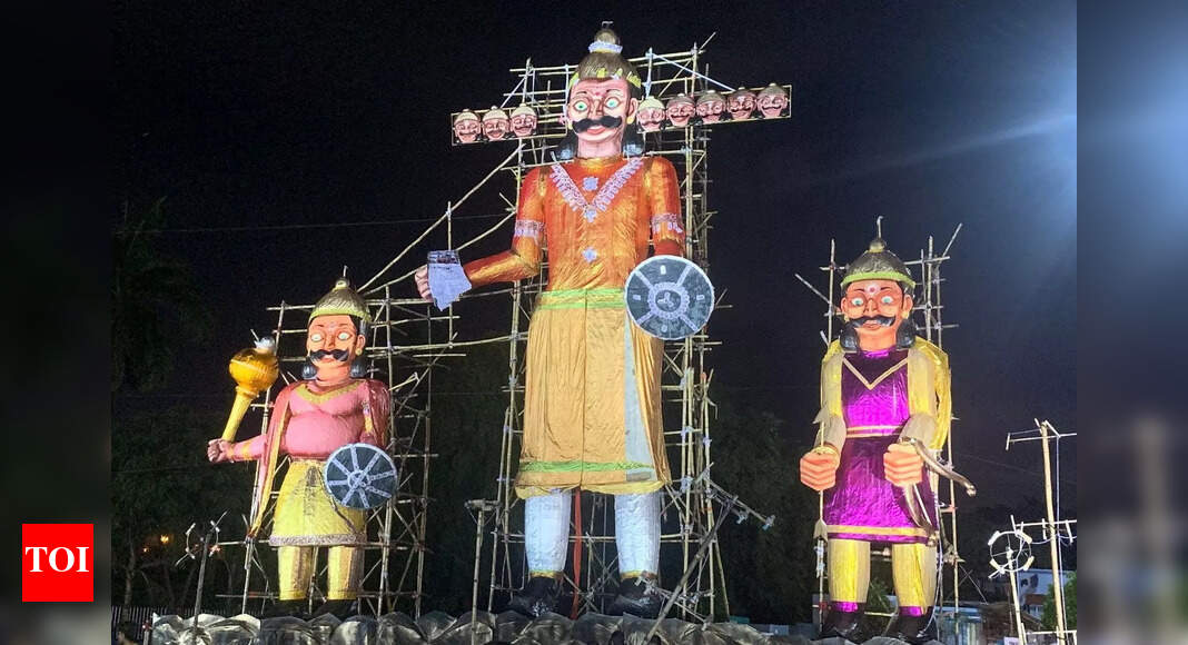 60-foot Ravana effigy to light up Dussehra celebrations
