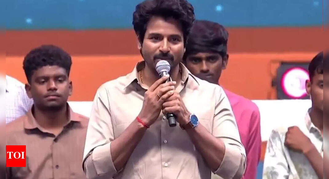 Sivakarthikeyan inspires youth: 'Parasakthi' actor highlights the power of education, reveals his retirement plan