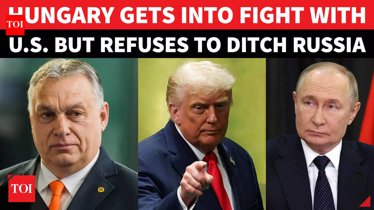 'Won't End War': Hungary Rebukes Trump, EU Over Russian Oil Ties, Calls ...