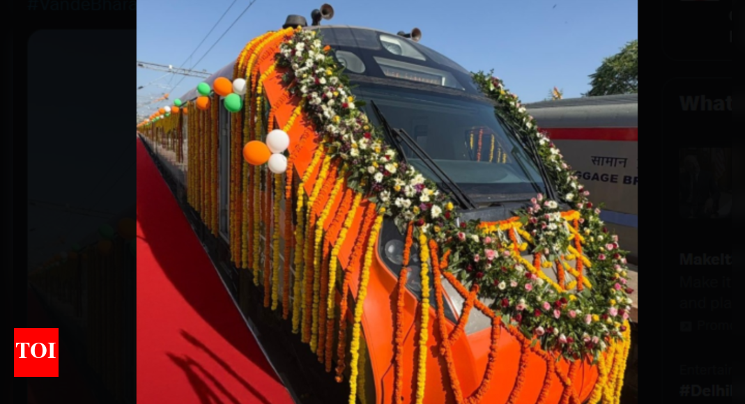 Travel to Rajasthan via Vande Bharat Express trains: key details on routes, timings, and dates