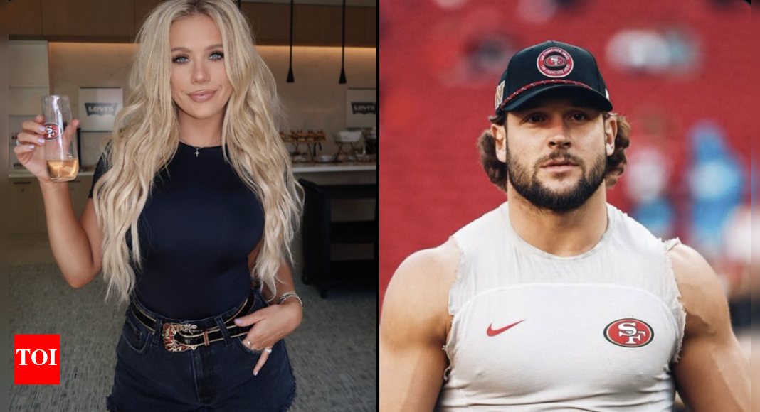 Megan Moroney sparks Nick Bosa dating rumors after 49ers game appearance in San Francisco red