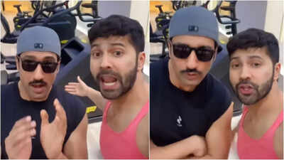 Varun Dhawan and Vicky Kaushal grooving to the 'Perfect' song from 'Sunny Sanskari Ki Tulsi Kumari' has fans saying, 'V Boysss'