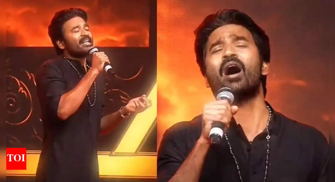 Dhanush shines despite rain: 'Idli Kadai' actor steals the show, fans hail his unstoppable love