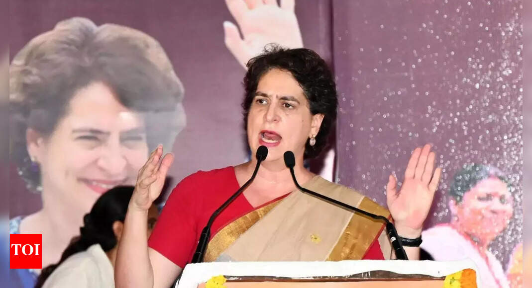 ‘Trying to buy votes’: Priyanka Gandhi slams NDA in Bihar rally; criticises Mukhyamantri Mahila Rojgar Yojana
