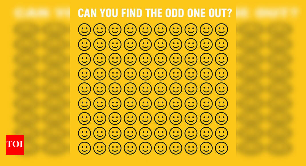 Only 1n spot the odd face in 9 seconds: This could reveal how quickly you spot toxic traits in real life