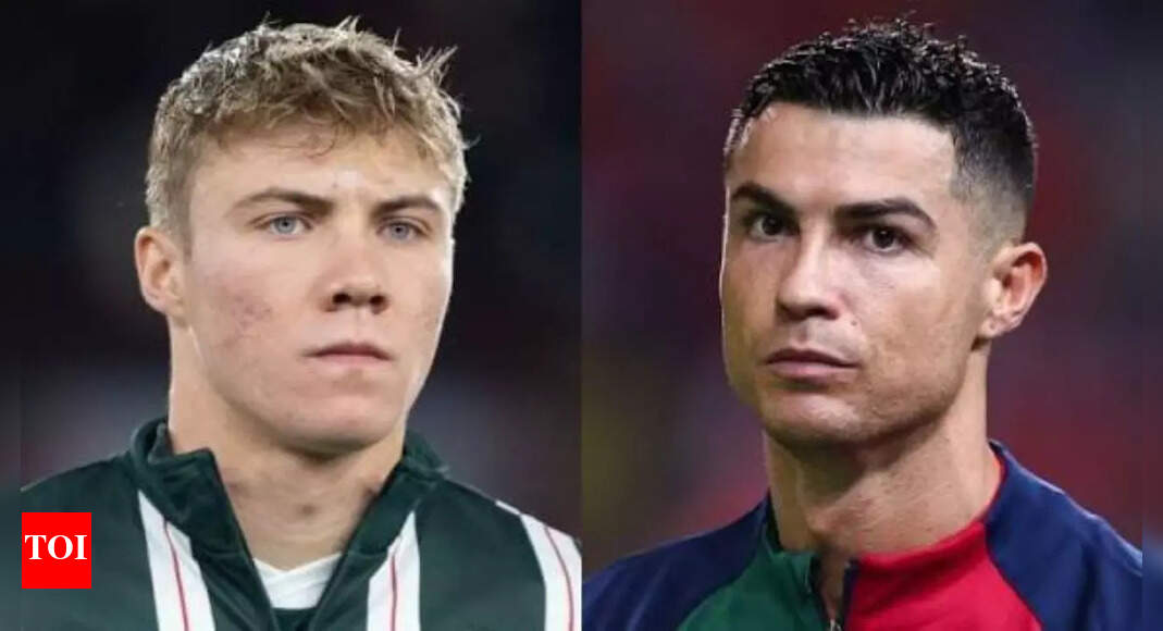 Rasmus Hojlund reveals why Cristiano Ronaldo is his idol and picks two Premier League strikers among world’s best