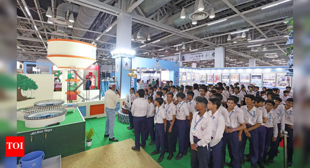 International trade show: Stall by UP Jal Jeevan Mission inspires water conservation, awareness