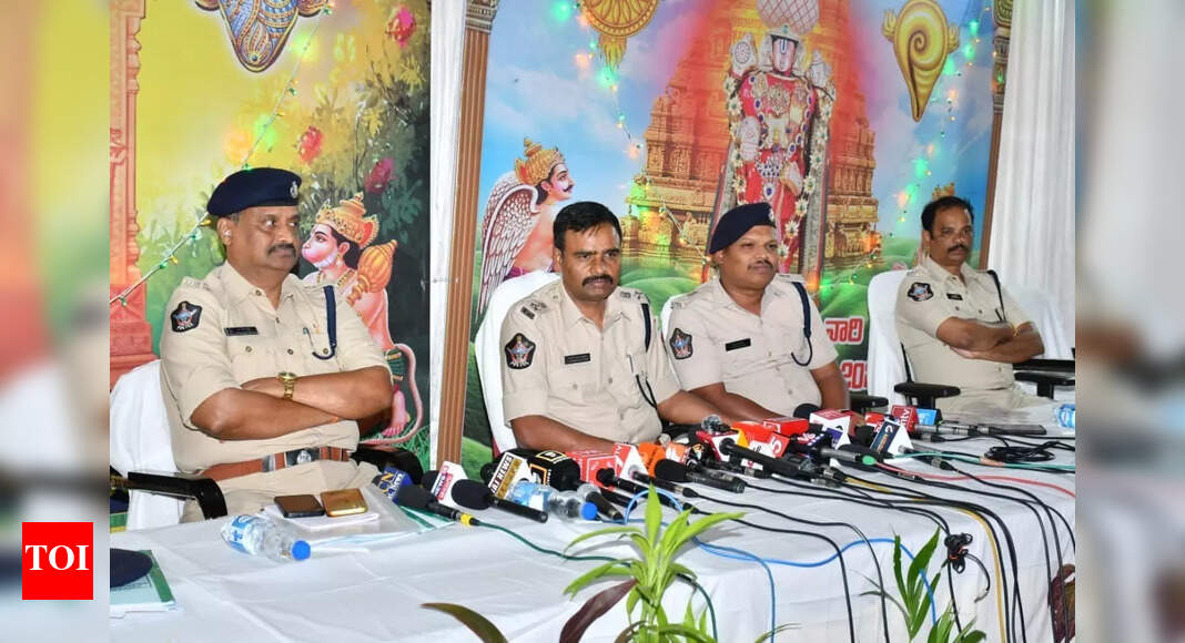 5000 cops to be on guard for Garuda Seva at Tirumala on Sept 28: Tirupati SP