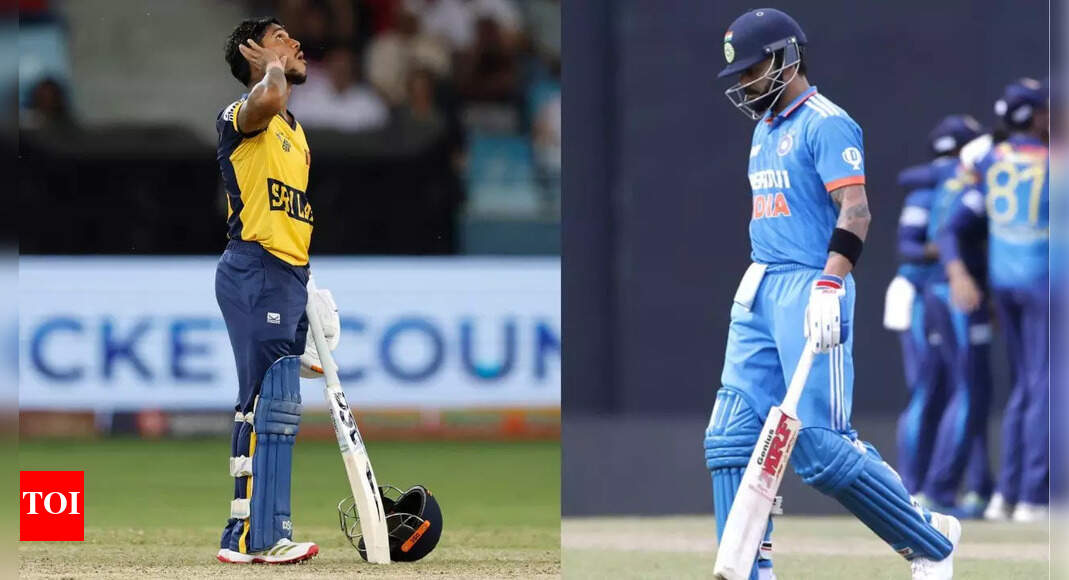 Asia Cup | Kohli records broken! Nissanka hits ton against India