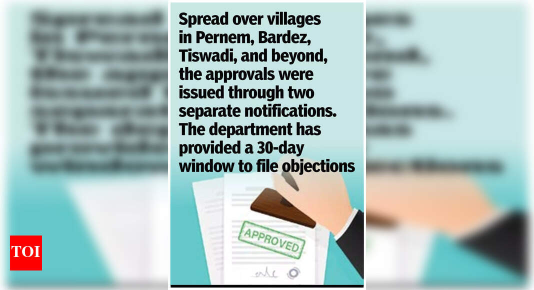 TCP changes zone of 1 lakh sqm from green land to settlement across Goa