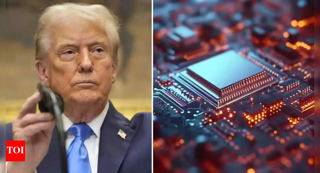 ‘For national & economic security’: Trump admin mulls chip-based tariffs on foreign electronics, says report – what it means – The Times of India
